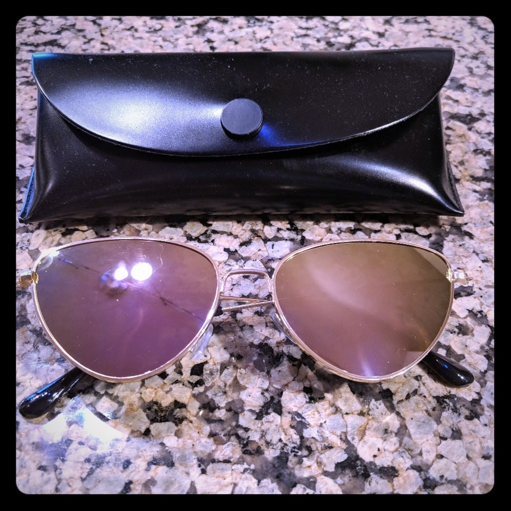 Vintage Sunglasses with Case